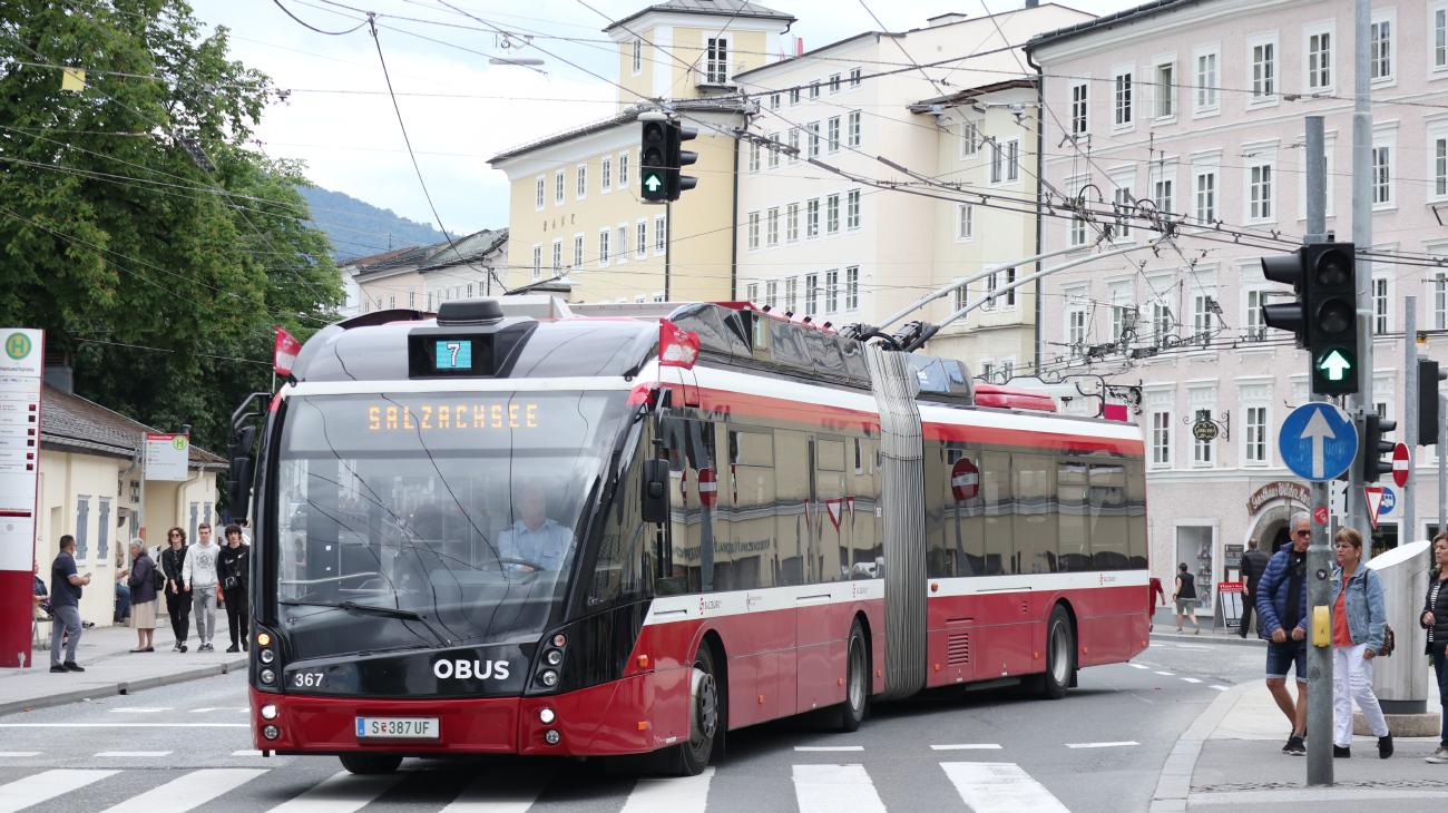 Зальцбург, Solaris Trollino III 18 AC MetroStyle № 367