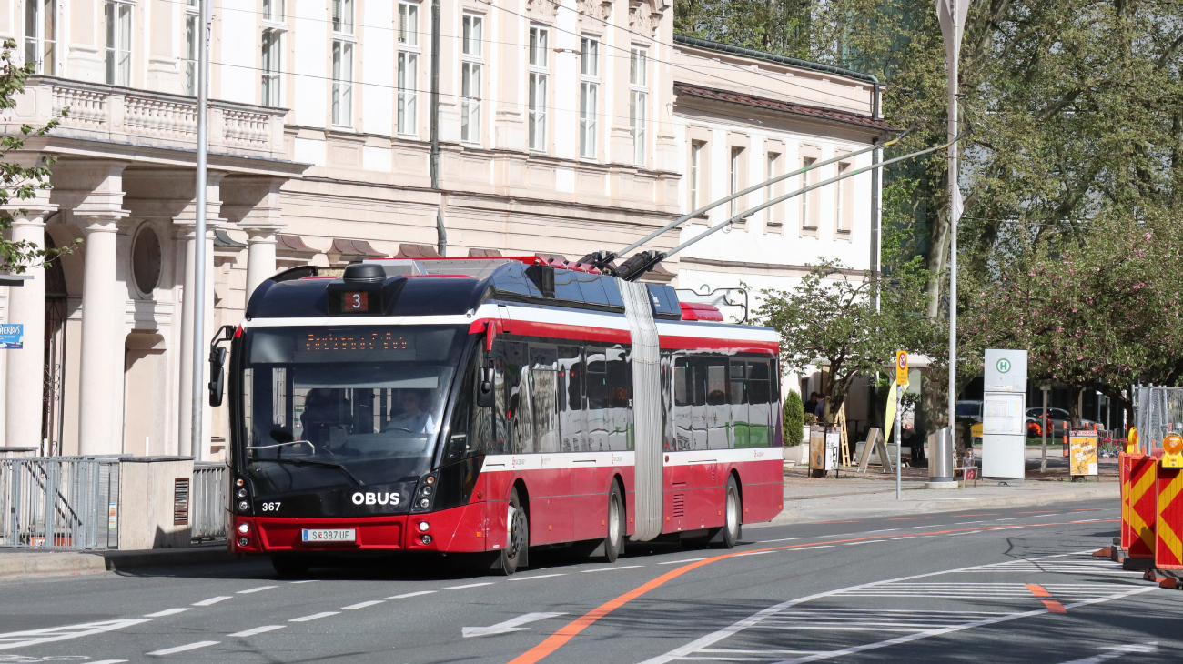 Зальцбург, Solaris Trollino III 18 AC MetroStyle № 367