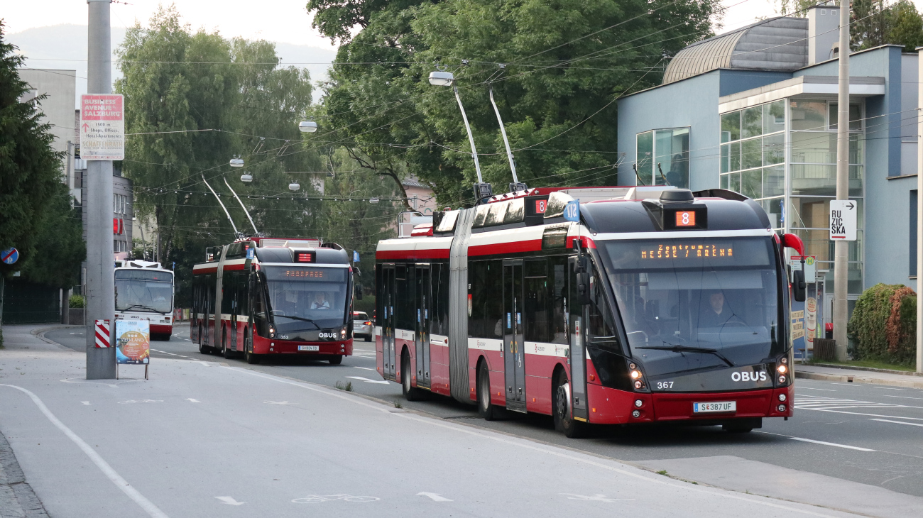 Зальцбург, Solaris Trollino III 18 AC MetroStyle № 367