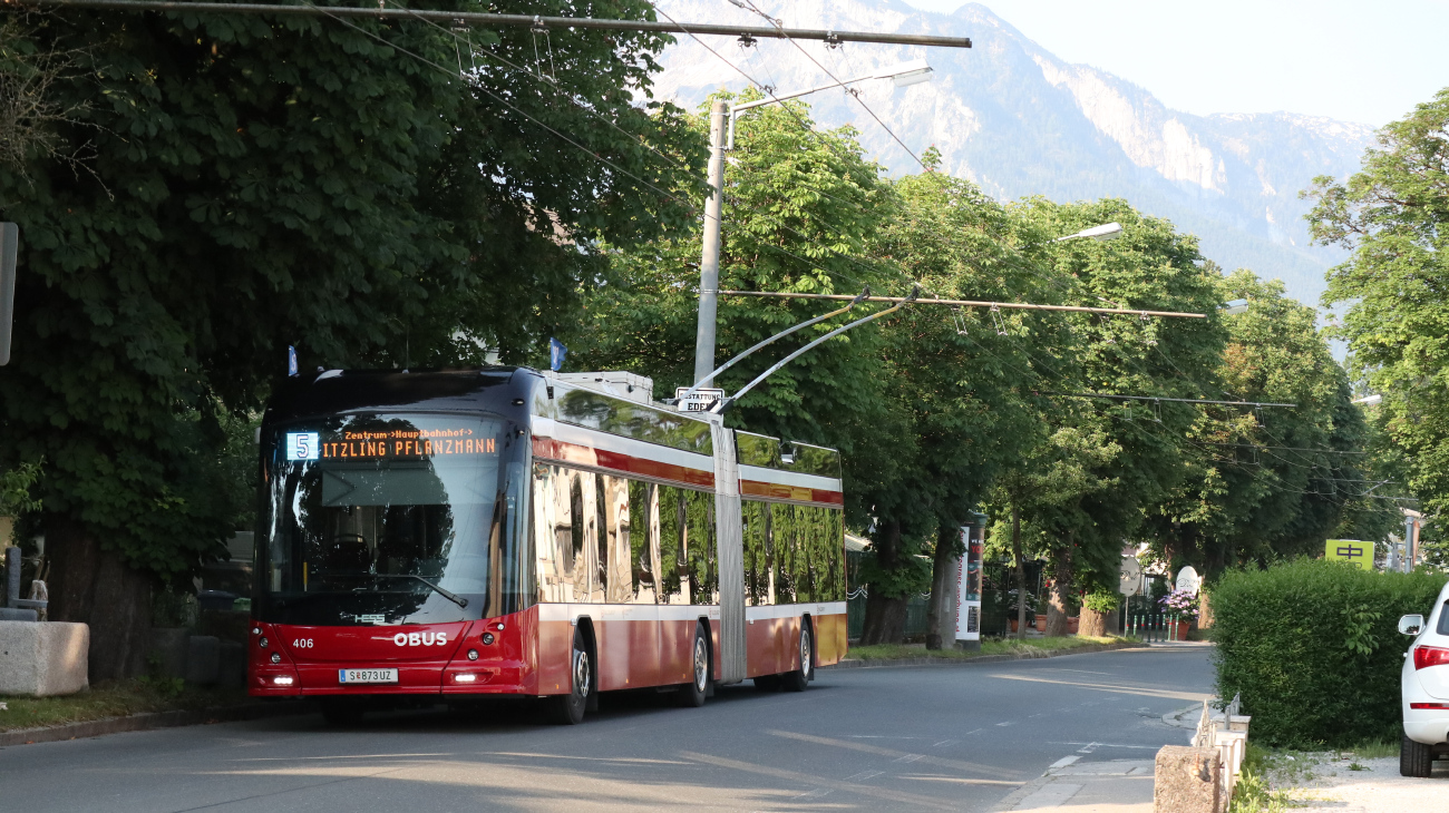 Salzburg, Hess lighTram 19 DC Br. 406