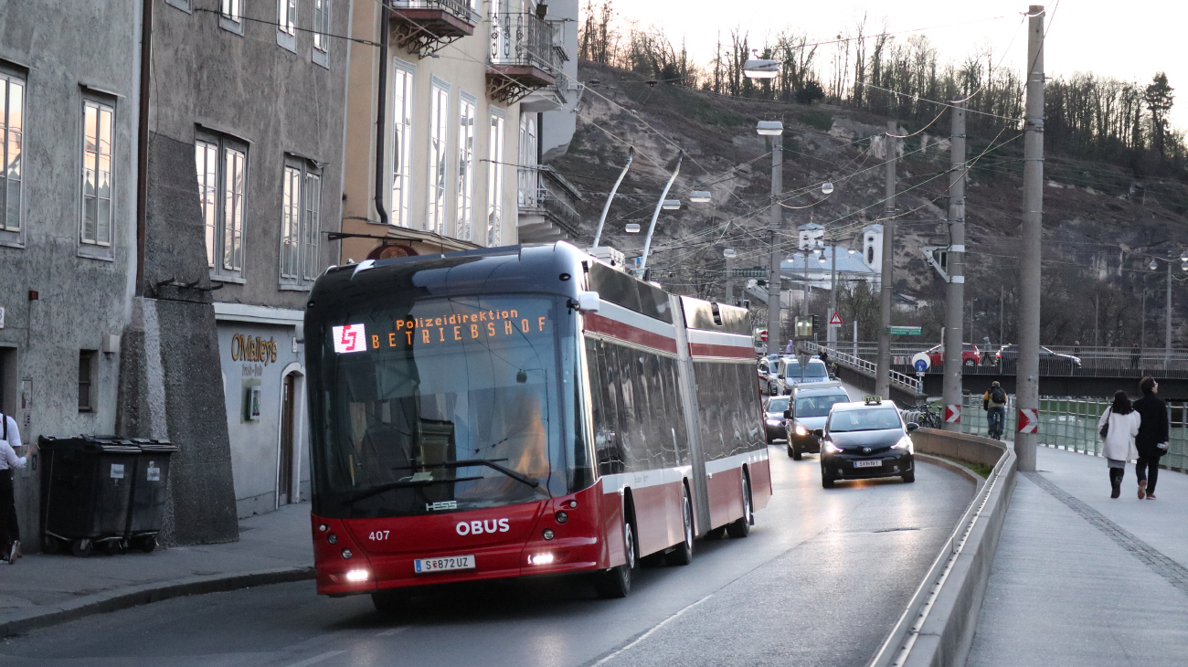 Зальцбург, Hess lighTram 19 DC № 407