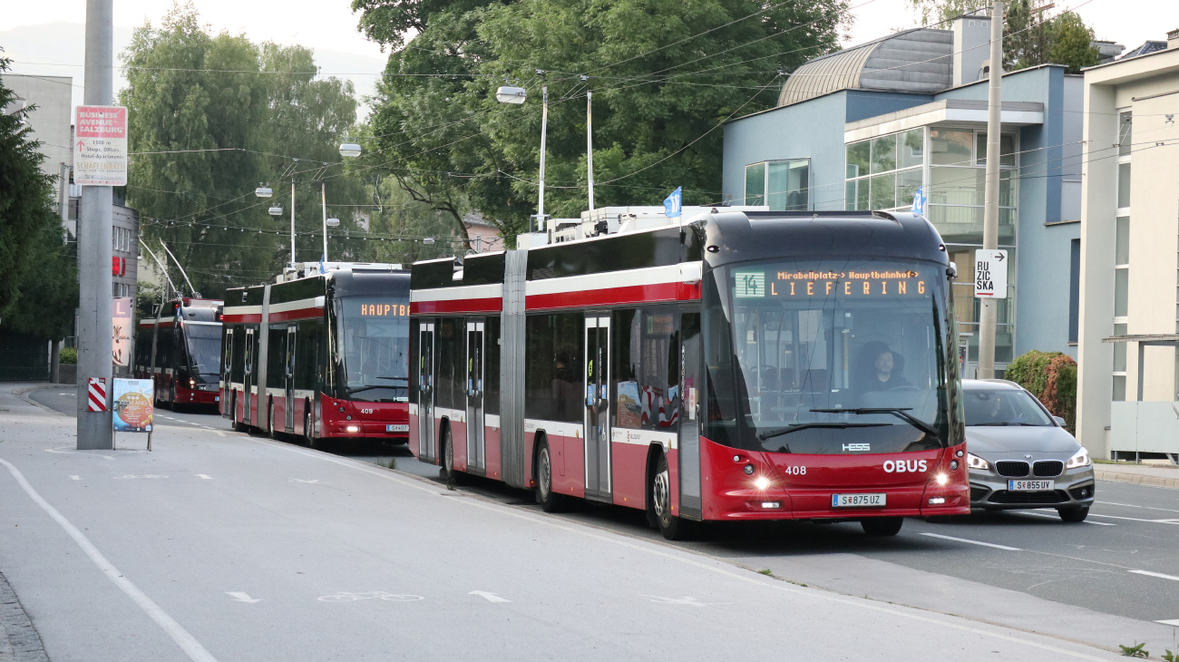 Зальцбург, Hess lighTram 19 DC № 408
