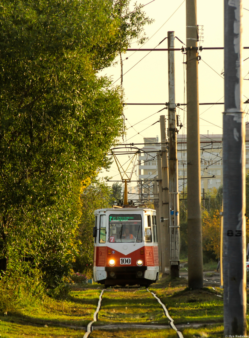Омск, 71-605 (КТМ-5М3) № 100