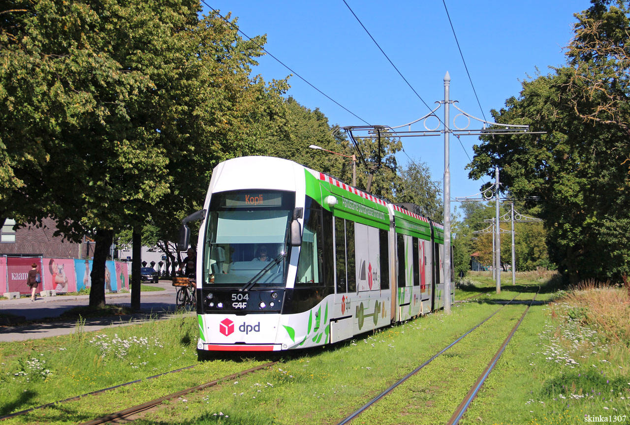 Таллин, CAF Urbos AXL № 504