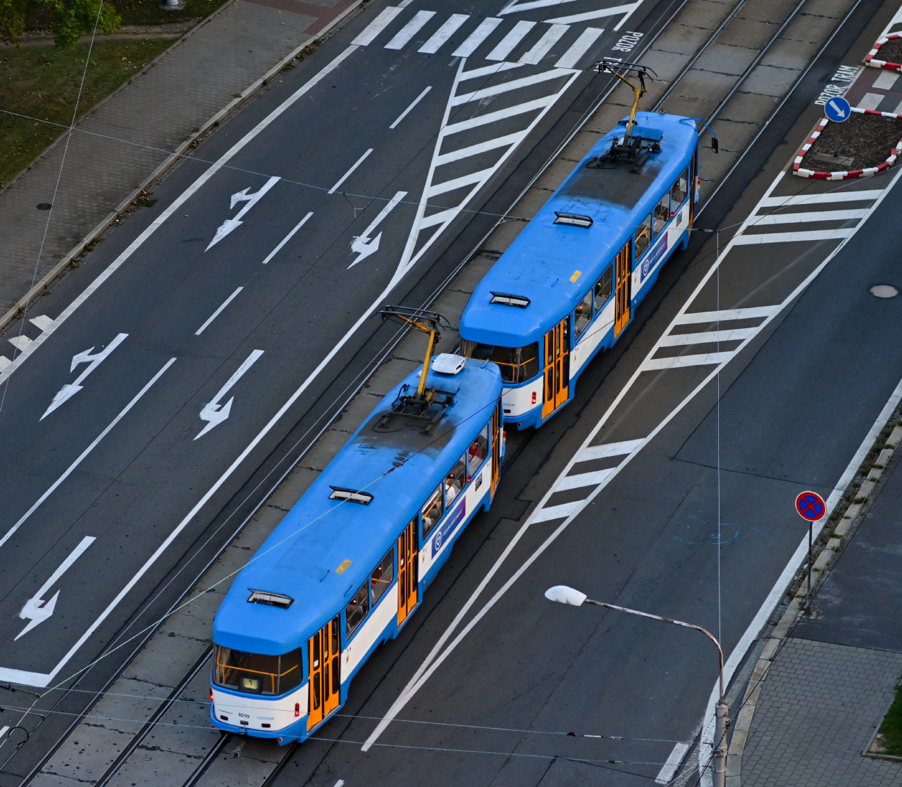 Острава, Tatra T3R.P № 1010; Острава — Фото с Tieto Towers