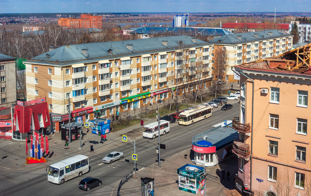 Томск — Троллейбусные линии, конечные