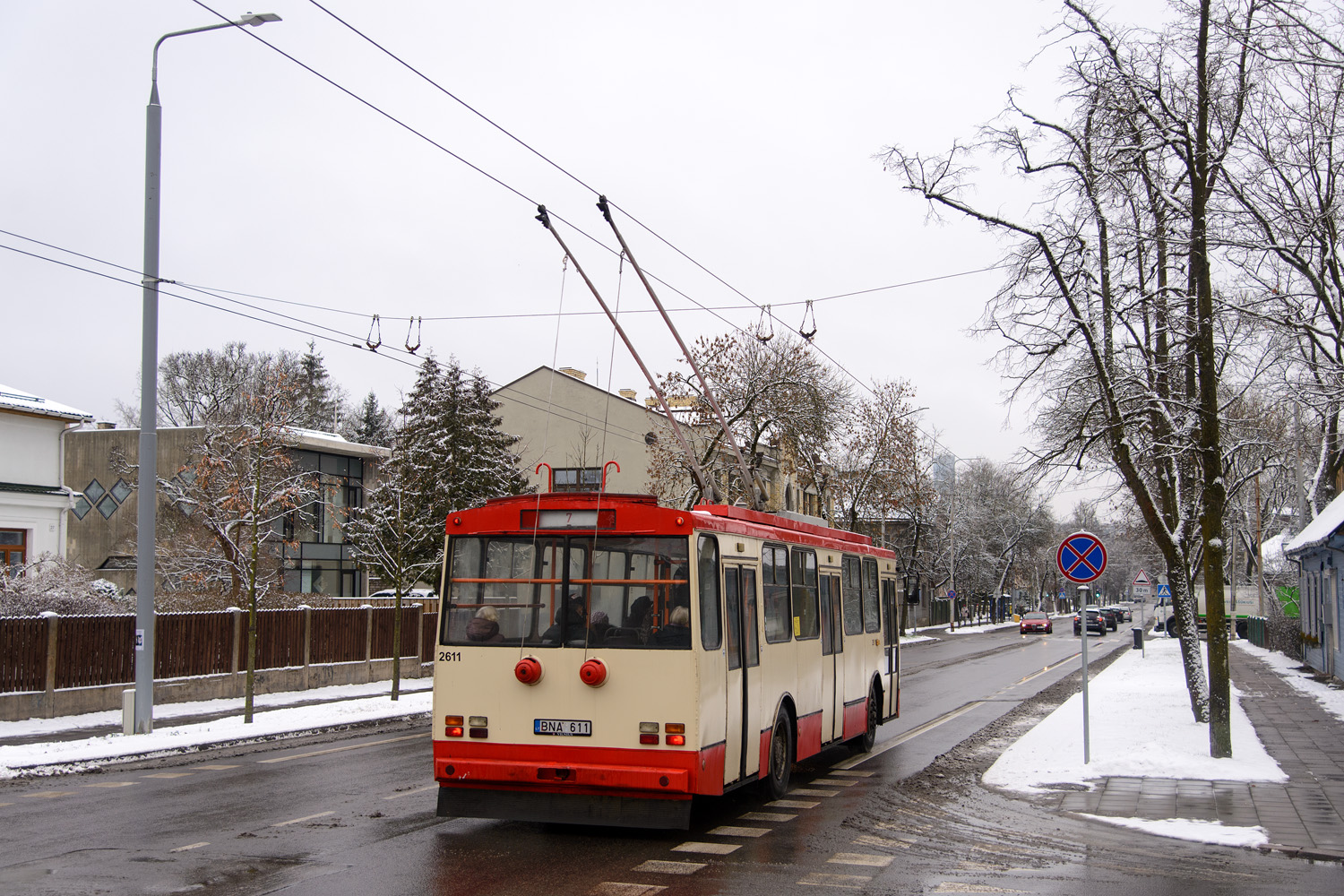Вильнюс, Škoda 14Tr13/6 № 2611