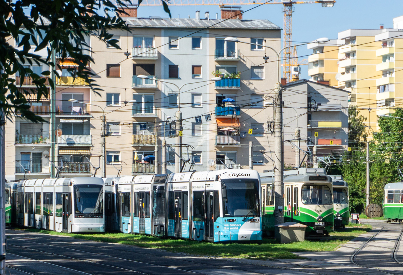 Грац, Stadler Variobahn № 242 Грац, Stadler Variobahn № 242