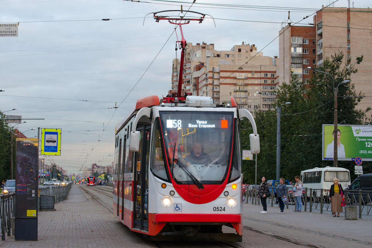 Санкт-Петербург, 71-134А (ЛМ-99АВН) № 0524