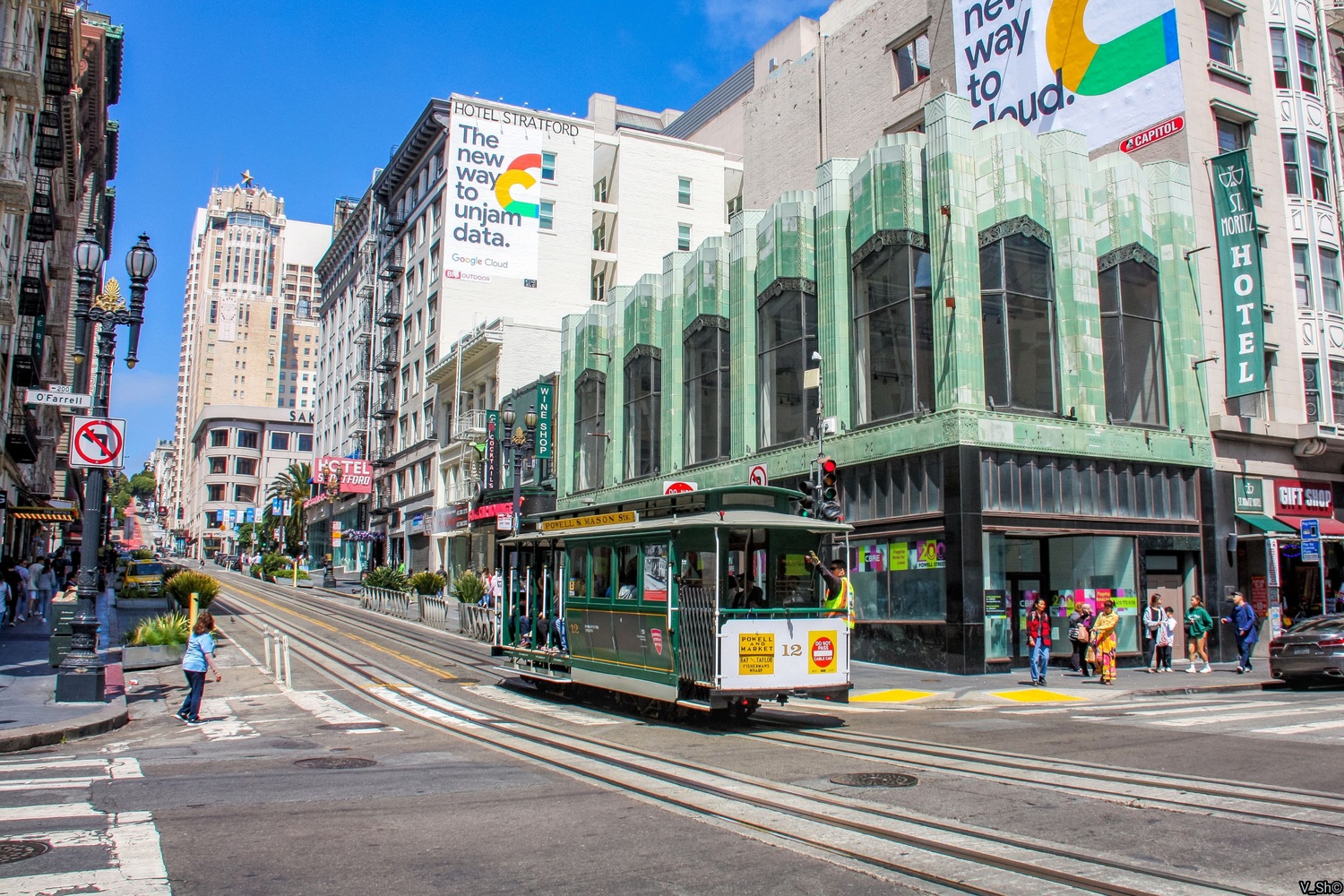 Сан-Франциско, область залива, Carter cable car № 12
