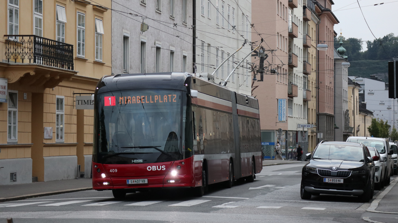 Зальцбург, Hess lighTram 19 DC № 409