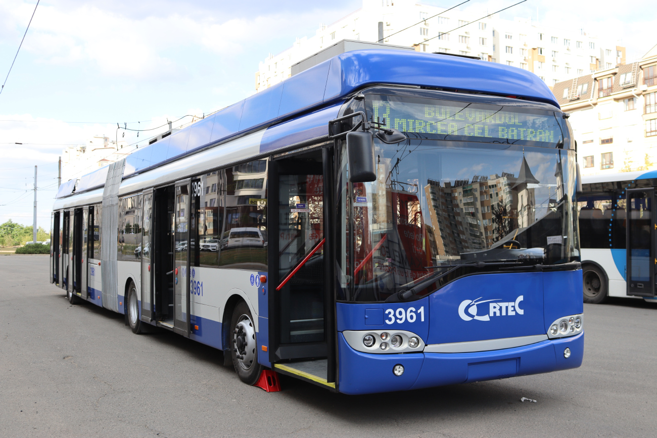 Кишинёв, Solaris Trollino II 18 AC № 3961