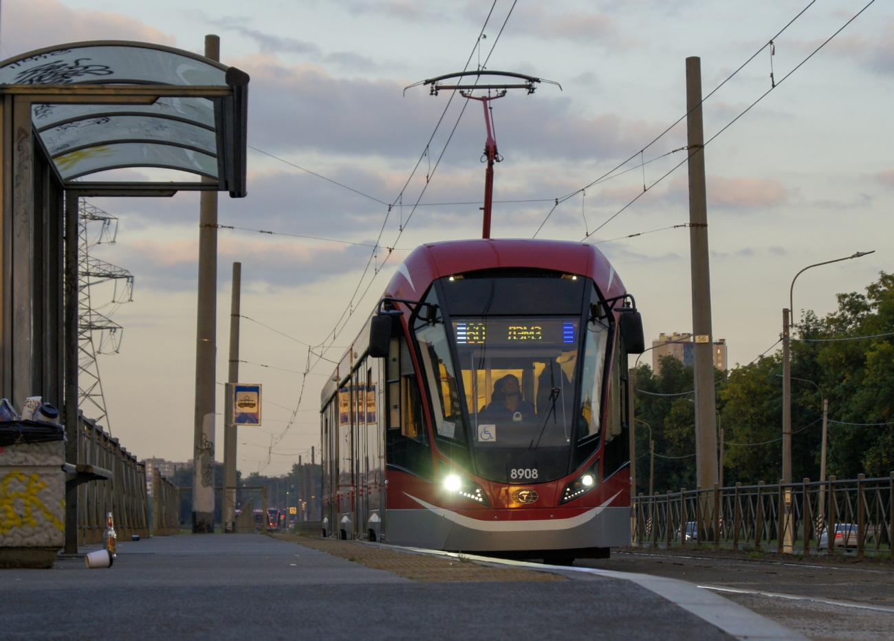 Санкт Петербург, 71-931М «Витязь-М» № 8908 Санкт Петербург, 71-931М «Витязь-М» № 8908