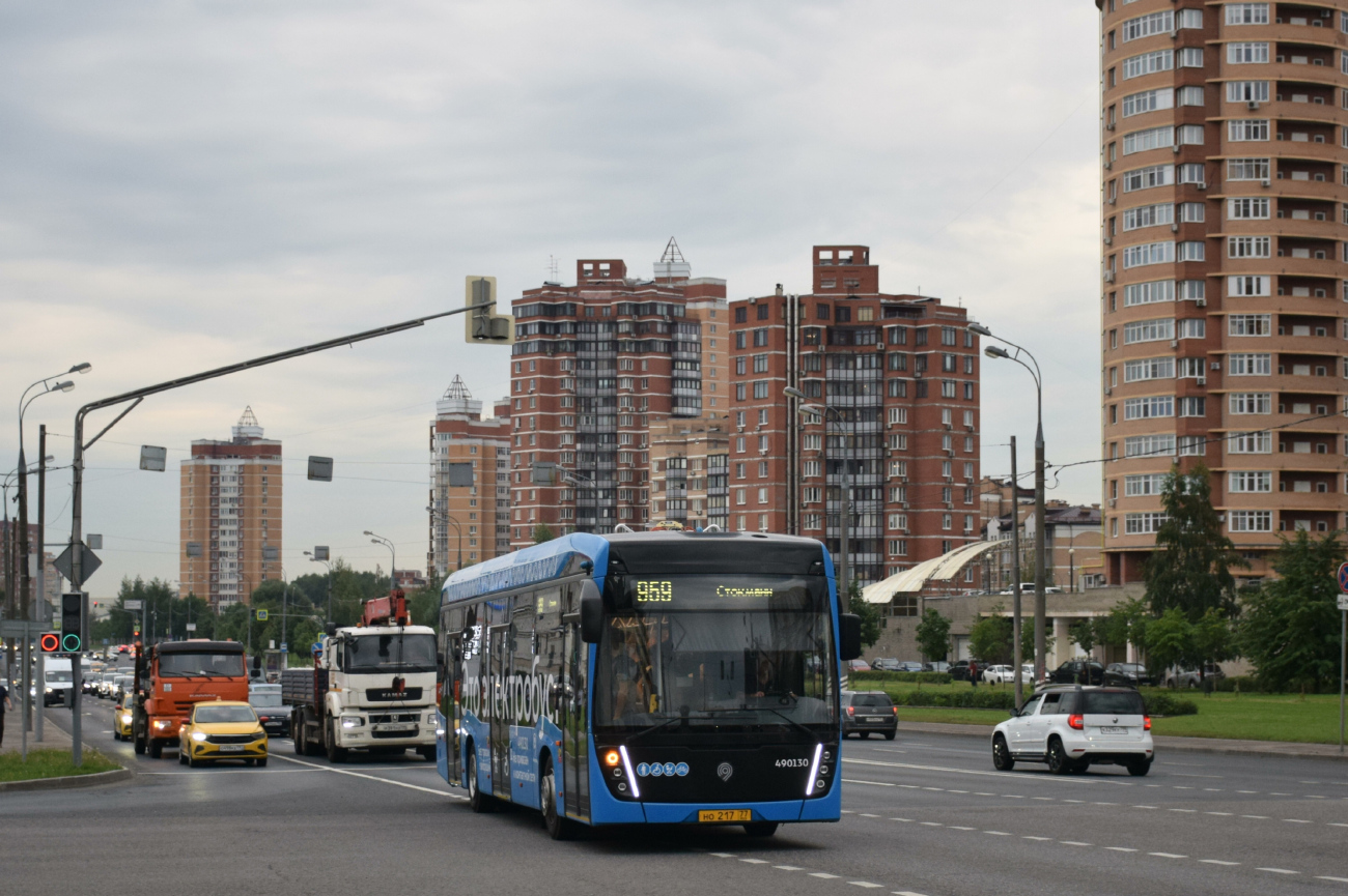 Москва, КАМАЗ-6282 № 490130