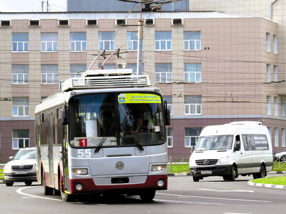 Великий Новгород, ЛиАЗ-52803 (ВЗТМ) № 55