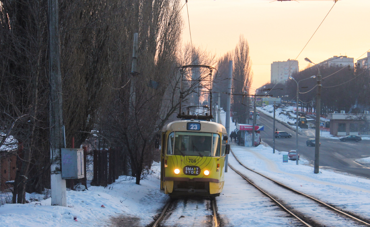 Харьков, Tatra T3A № 704