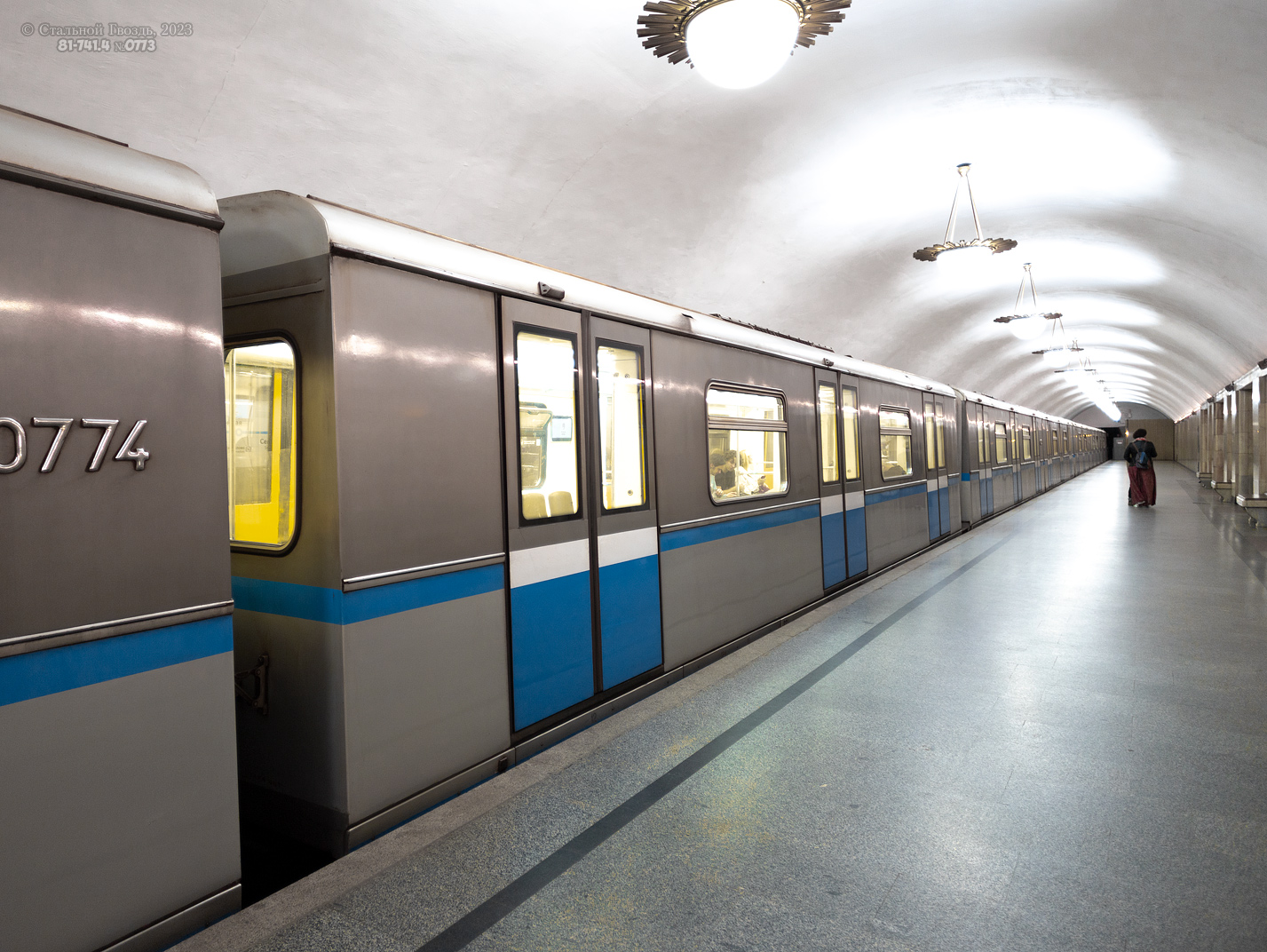 Москва, 81-741.4 «Русич» № 0773