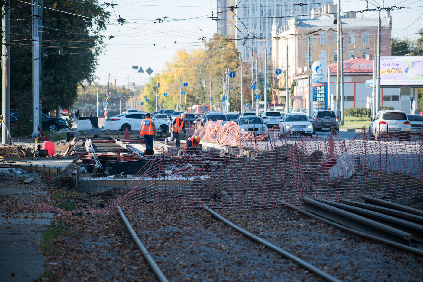 Nizhny Novgorod — Repair of the tram line under the concession agreement. Stage №2