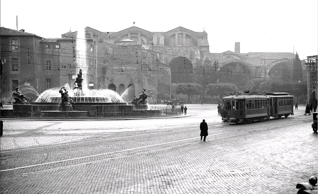 Рим, ATAC series "motrice 8 finestrini" № 915; Рим — Старые фотографии