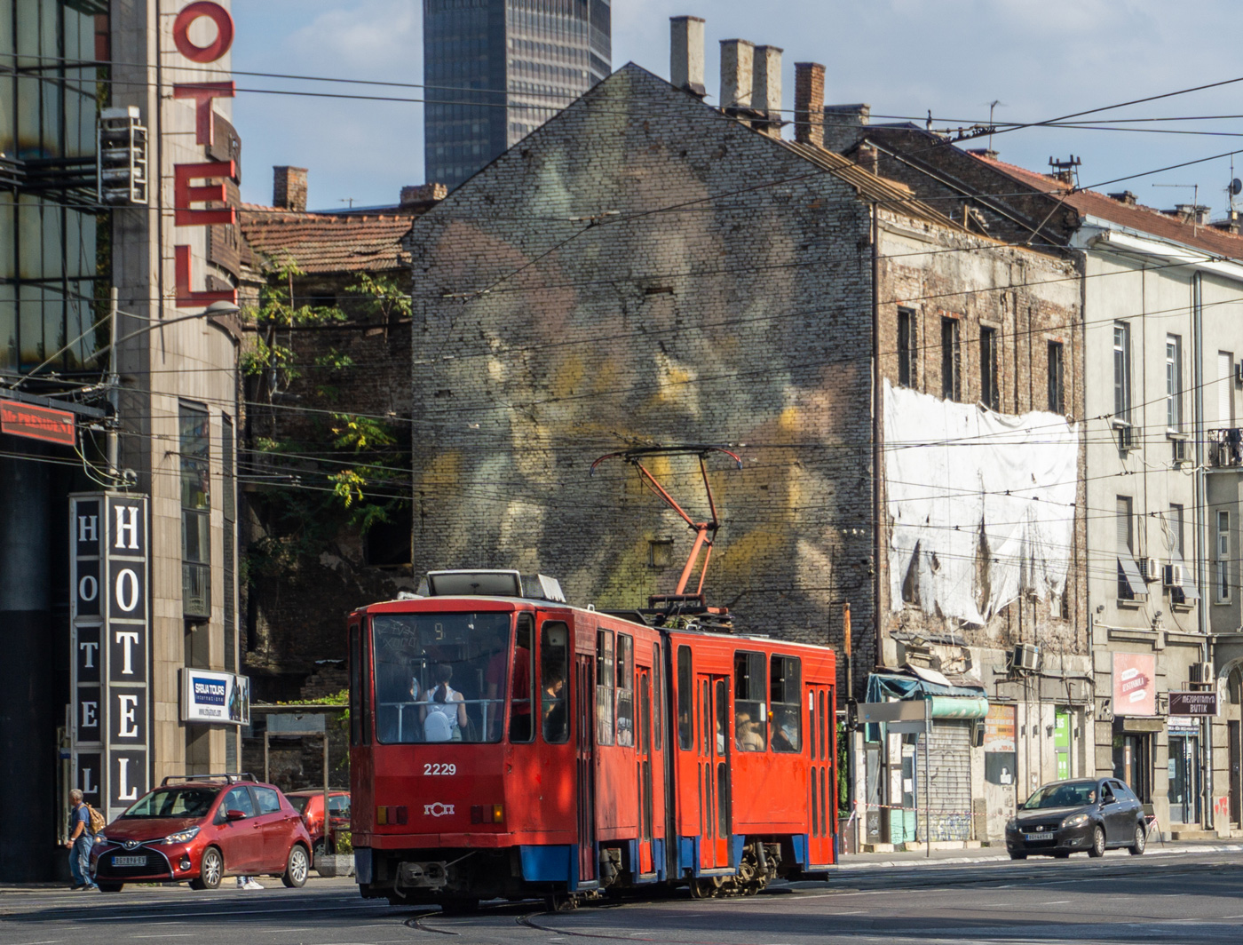 Белград, Tatra KT4YU № 2229