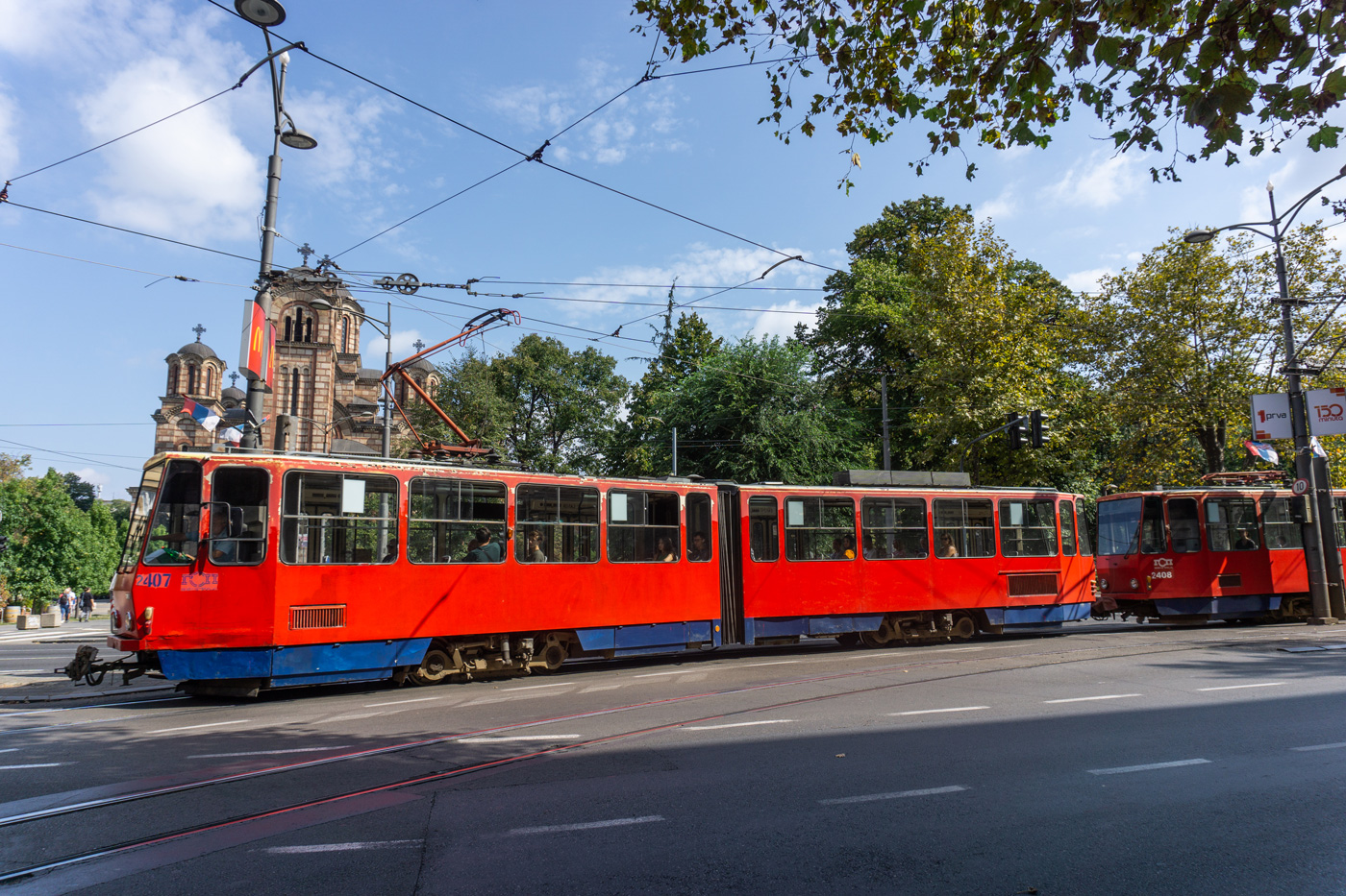 Белград, Tatra KT4M-YUB № 2407