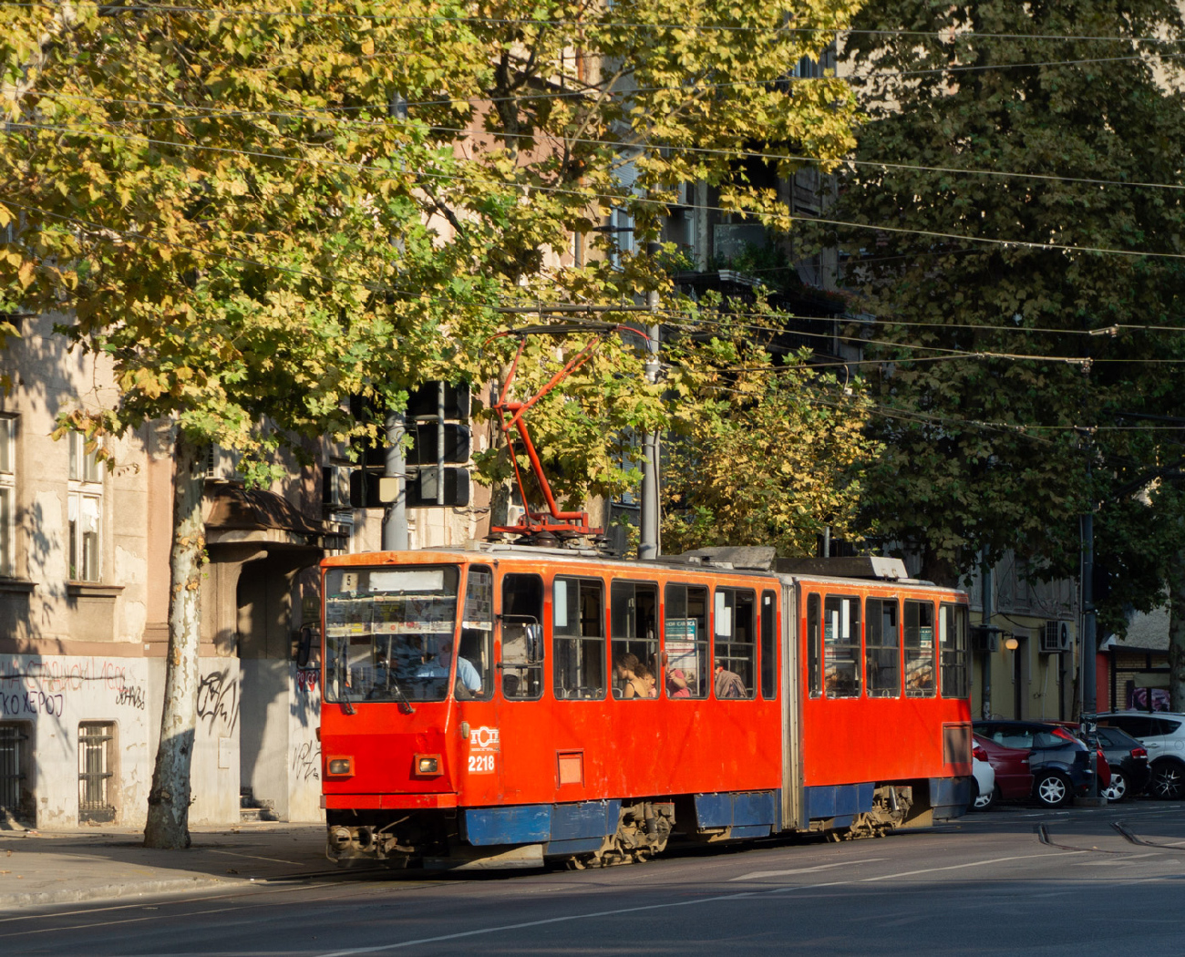 Белград, Tatra KT4YU № 2218