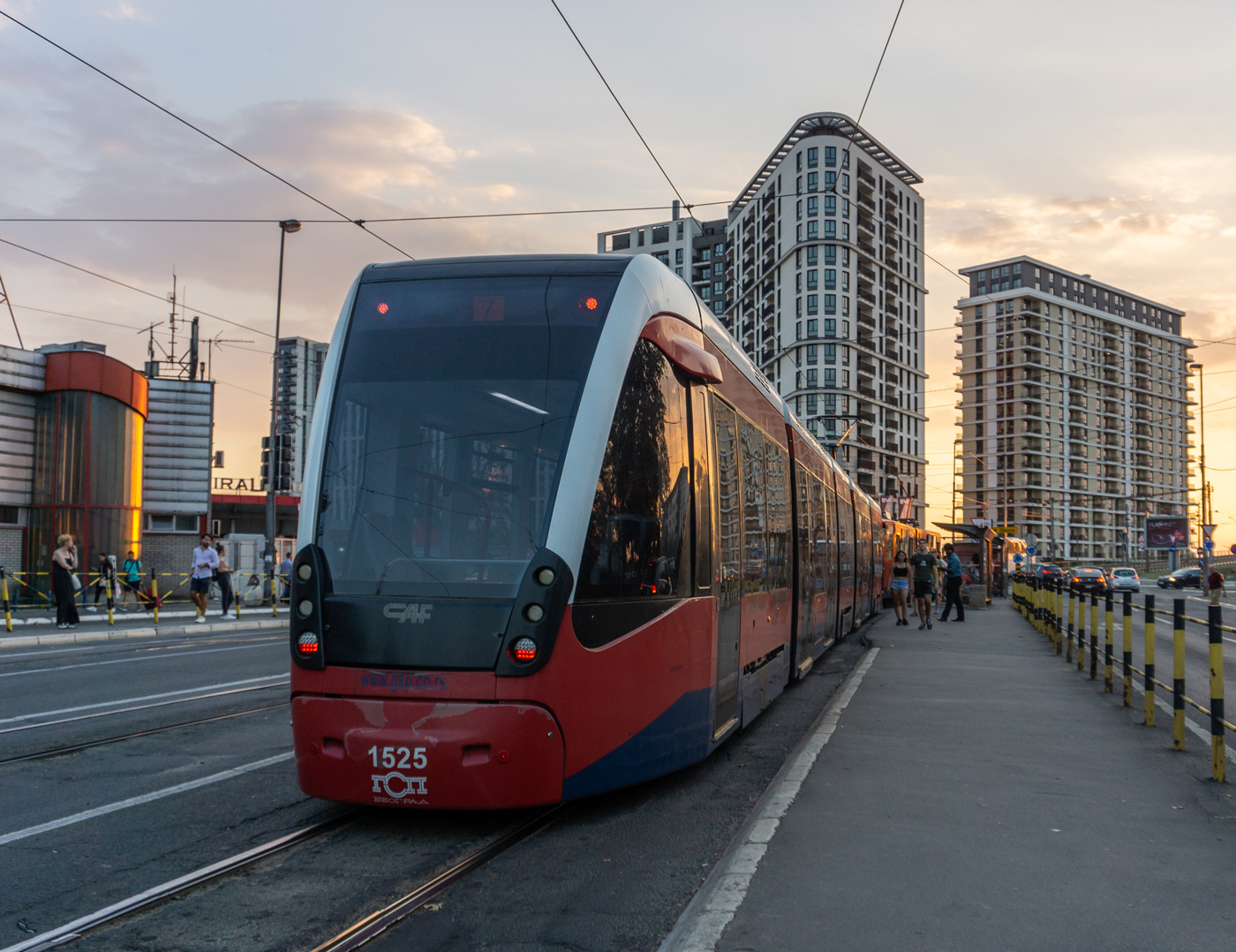 Белград, CAF Urbos 3 № 81525 (1525)