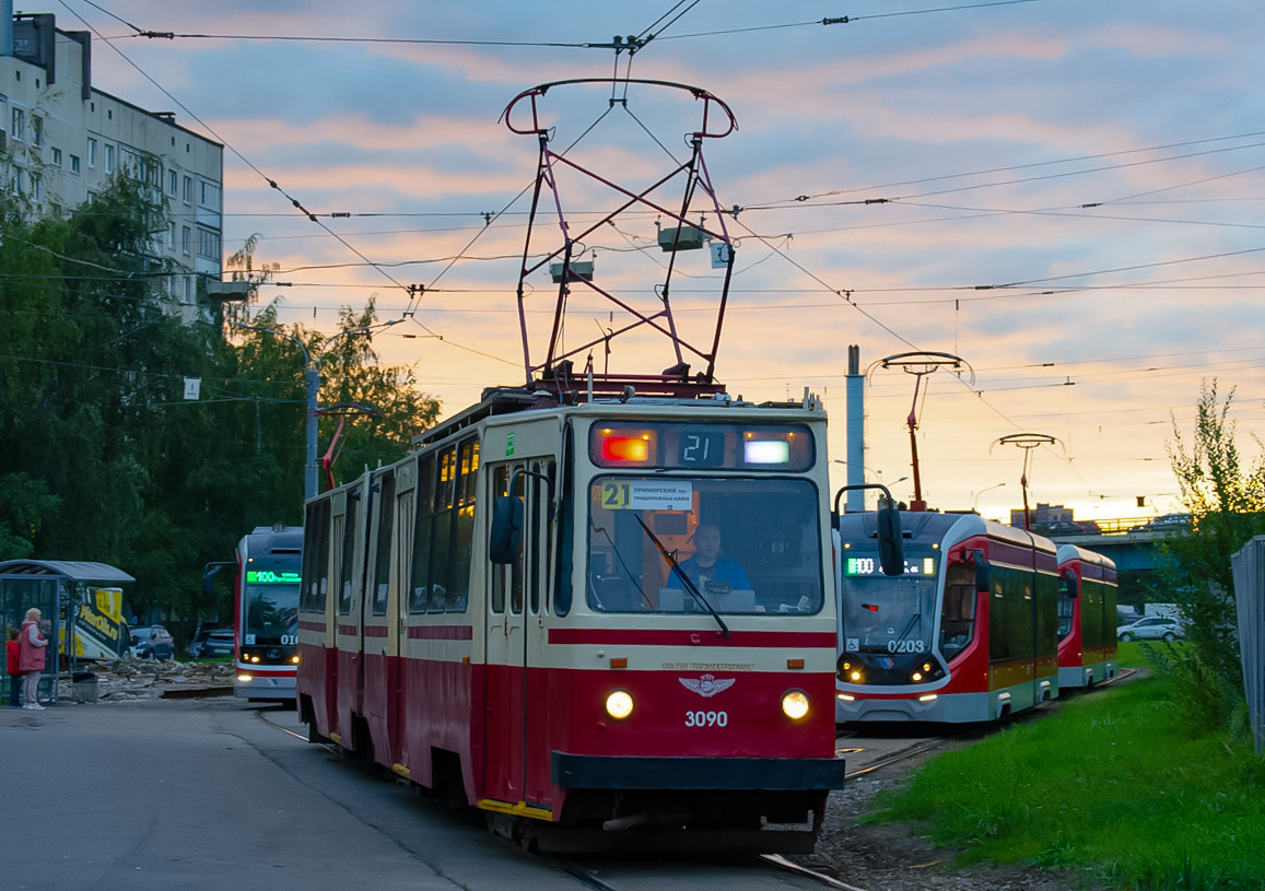 Санкт-Петербург, ЛВС-86К № 3090