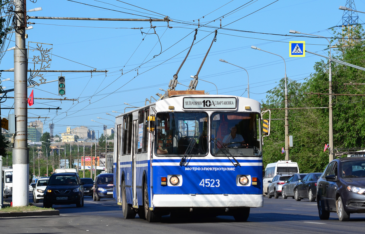 Волгоград, ЗиУ-682Г-016 (012) № 4523