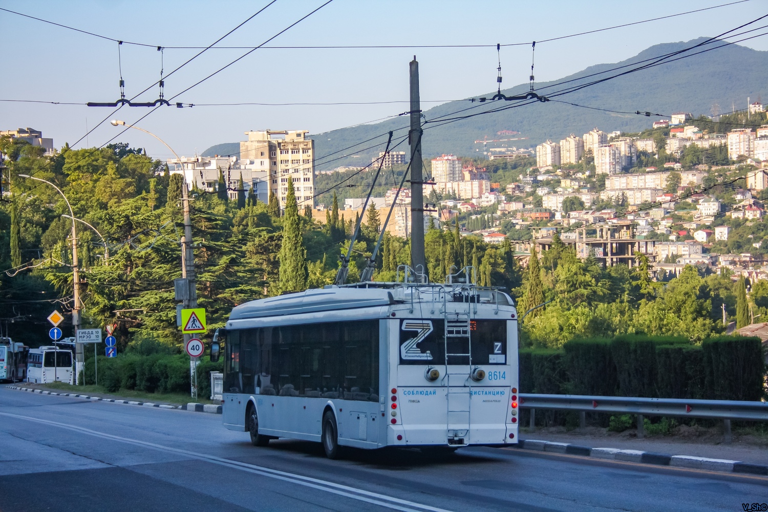 Крымский троллейбус, Тролза-5265.05 «Мегаполис» № 8614
