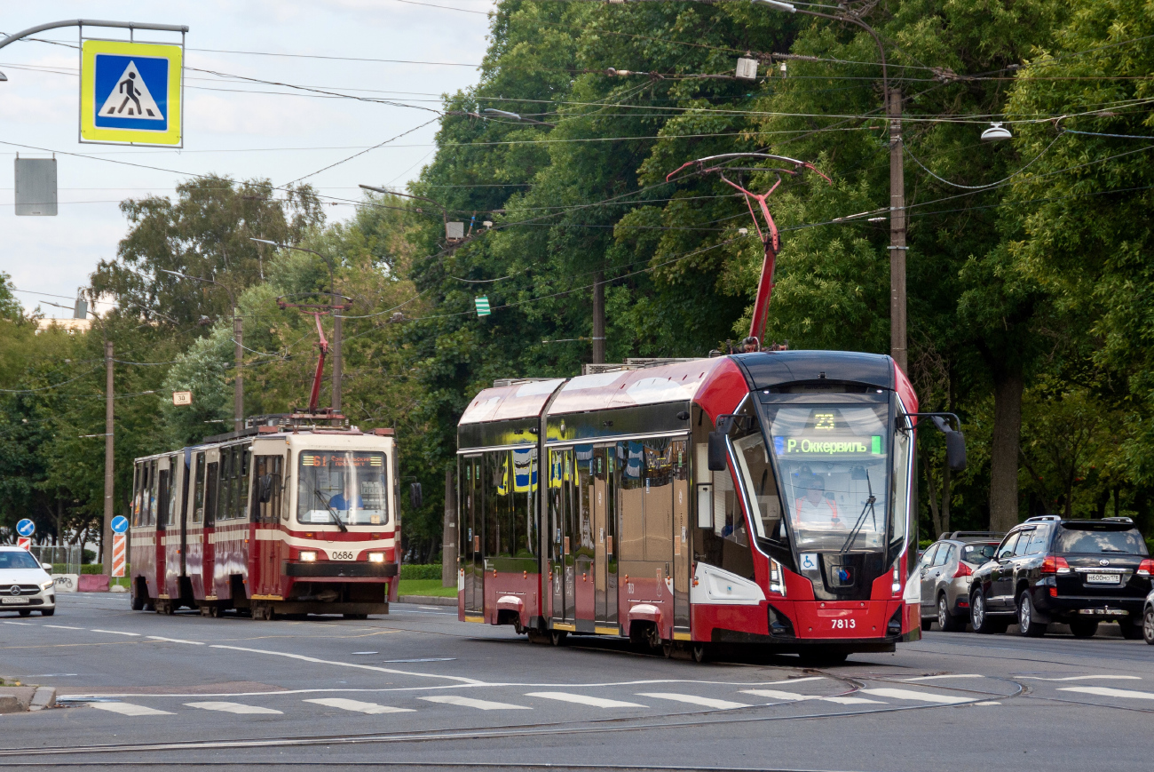 Санкт-Петербург, 71-923М «Богатырь-М» № 7813