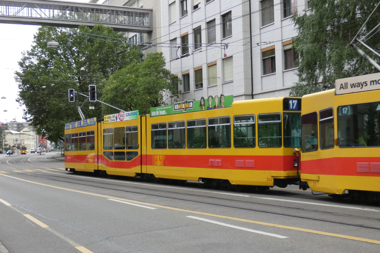 Basel, Schindler/Siemens Be 4/8 № 244