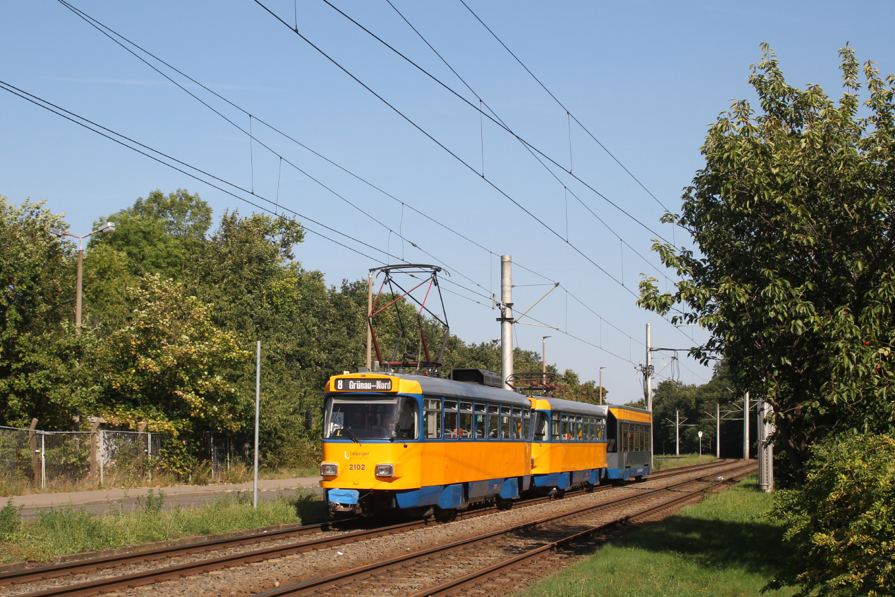 Leipzig, Tatra T4D-M1 Br. 2102 Leipzig, Tatra T4D-M1 Br. 2102