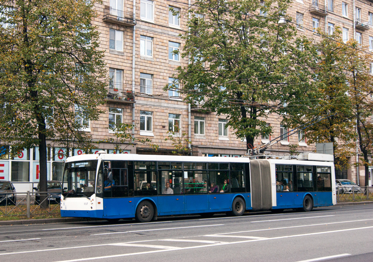 Санкт-Петербург, Тролза-6206.01 «Мегаполис» № 1137
