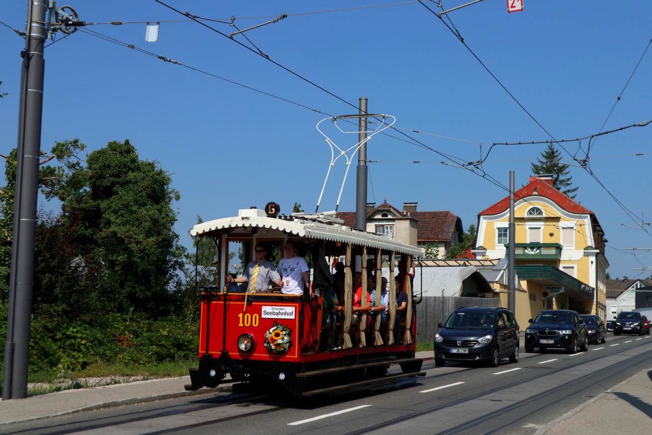 Гмунден – Форхдорф – Ламбах, Двухосный моторный Graz № 100 Гмунден – Форхдорф – Ламбах, Двухосный моторный Graz № 100
