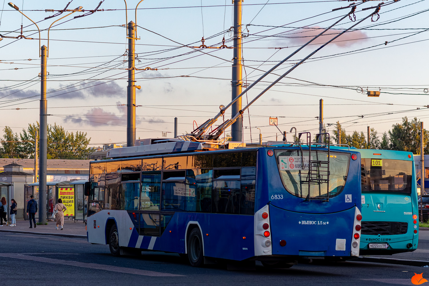 Санкт-Петербург, ВМЗ-5298.01 «Авангард» № 6833 Санкт-Петербург, ВМЗ-5298.01 «Авангард» № 6833