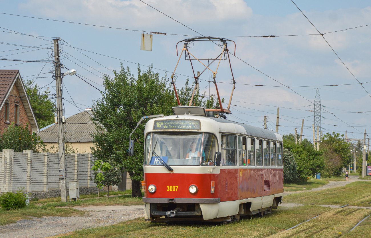 Харьков, Tatra T3SUCS № 3007