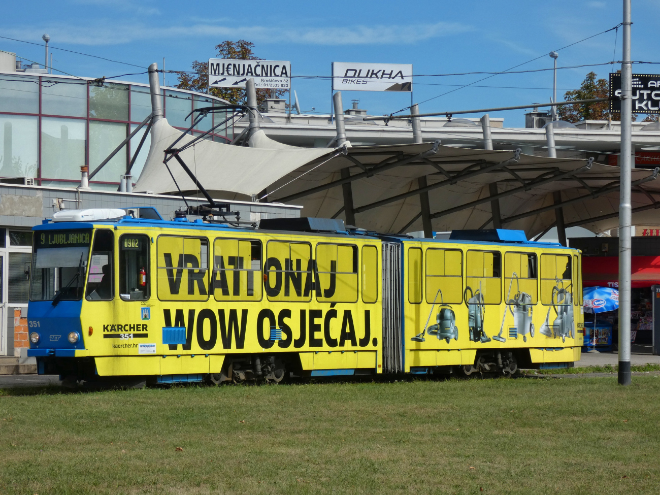 Загреб, Tatra KT4YUt № 351