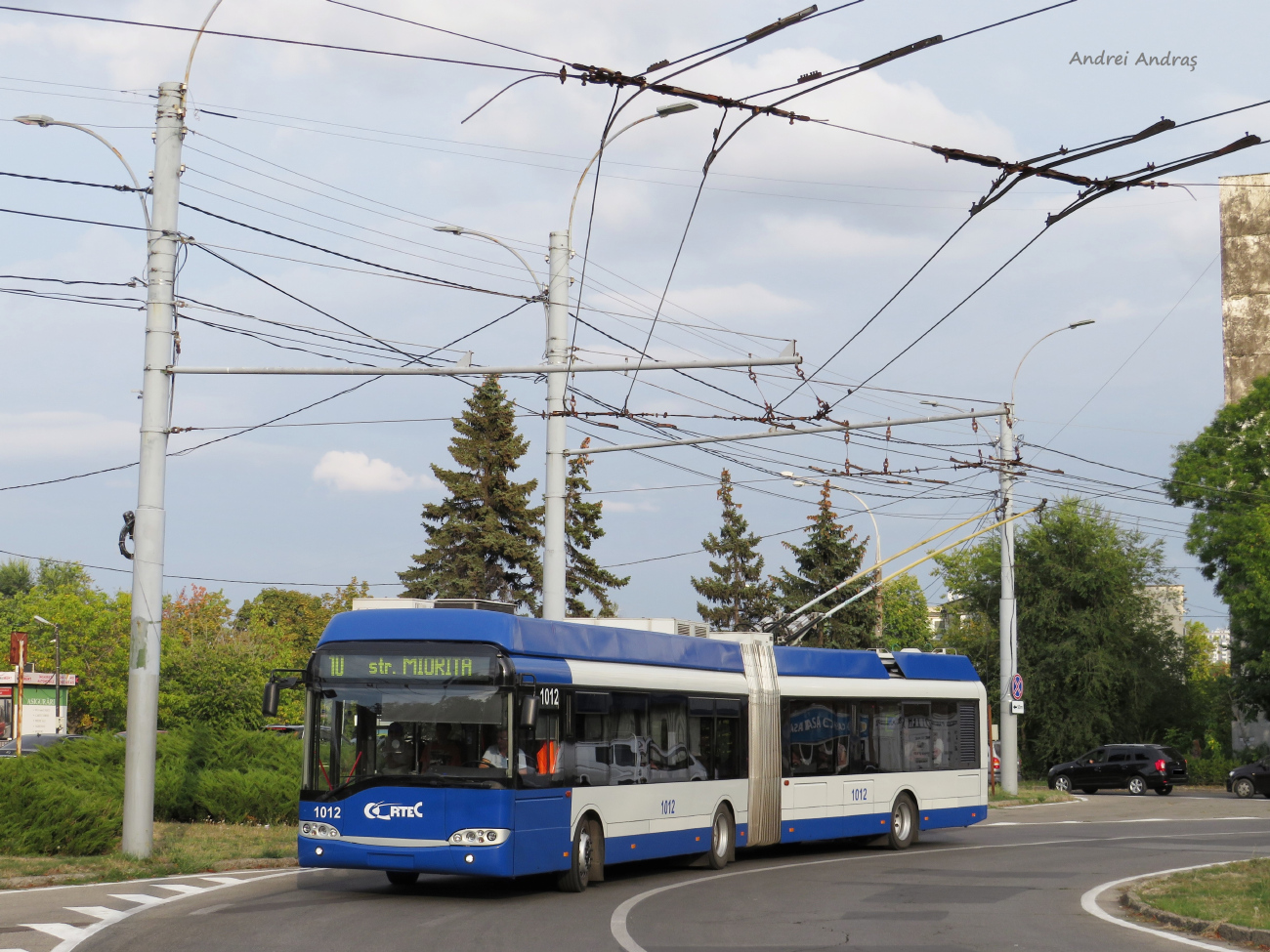 Chișinău, Solaris Trollino II 18 AC Nr. 1012