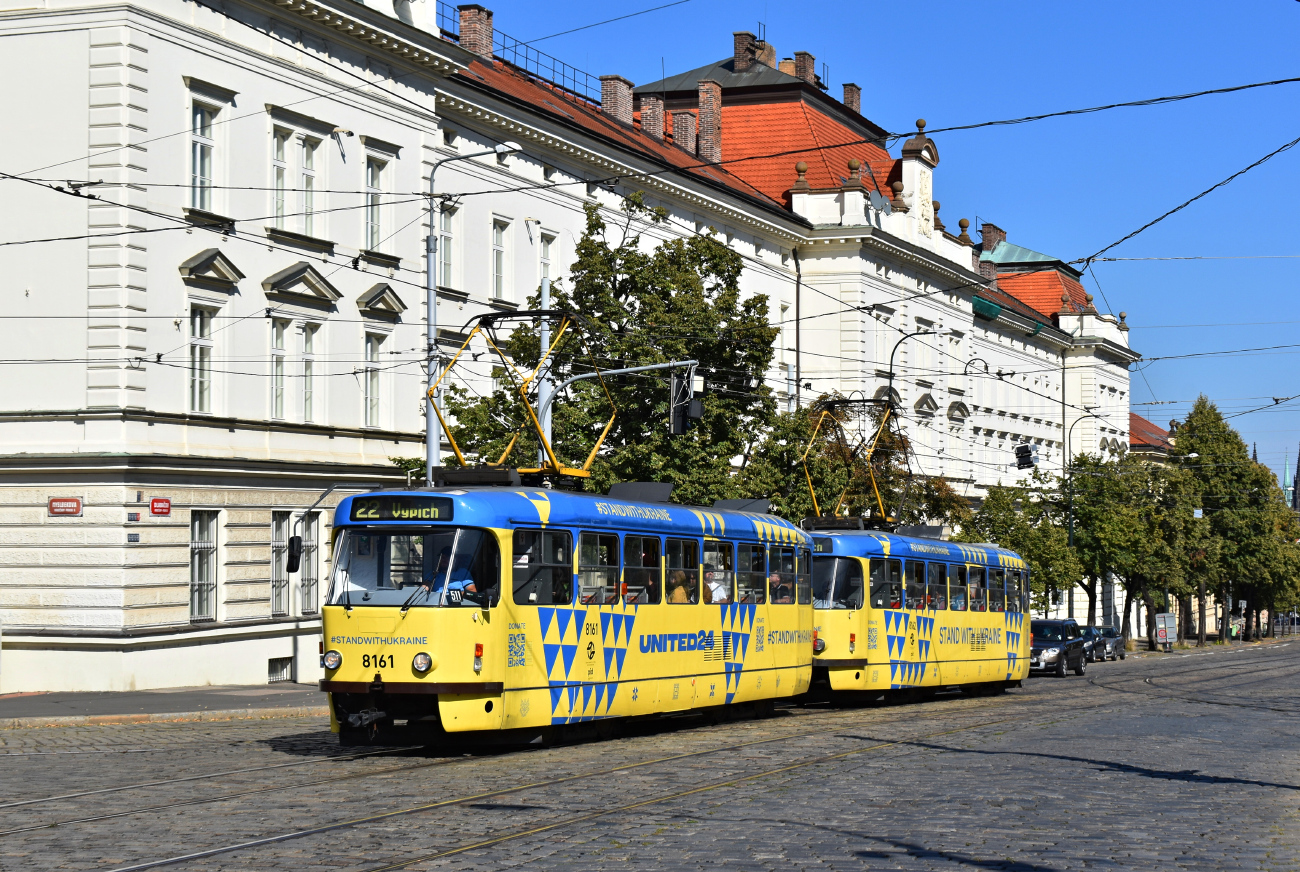 Прага, Tatra T3R.PV № 8161