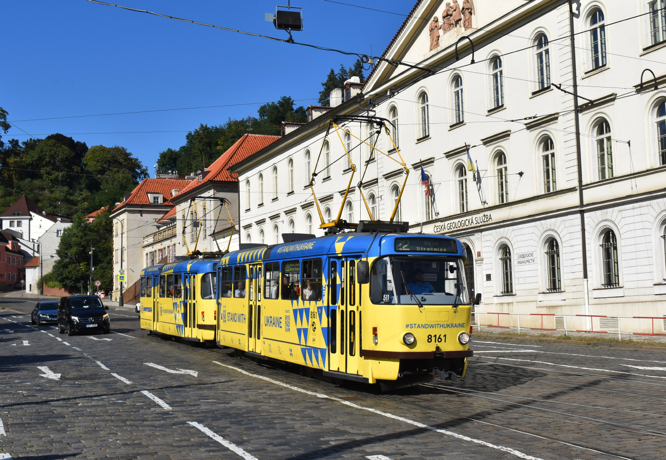 Прага, Tatra T3R.PV № 8161