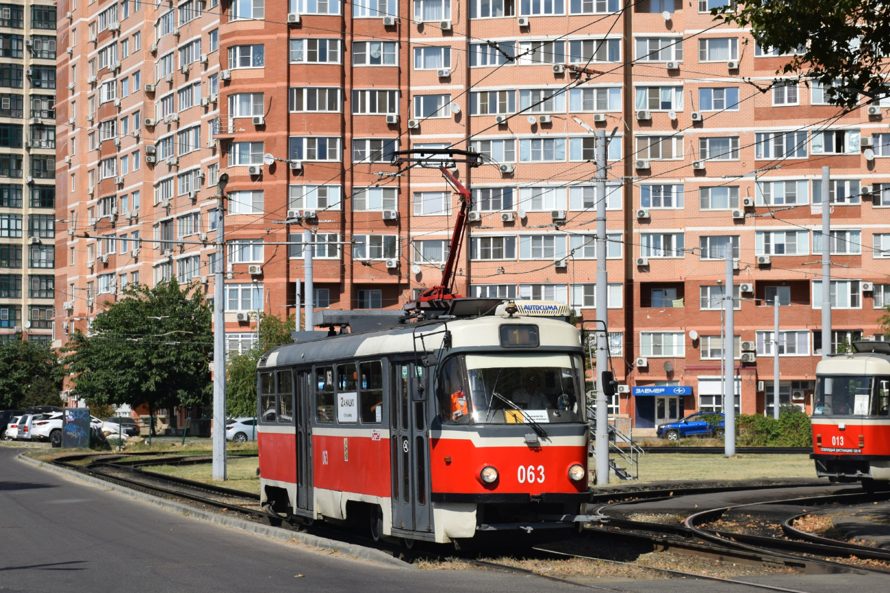 Краснодар, Tatra T3SU КВР МРПС № 063