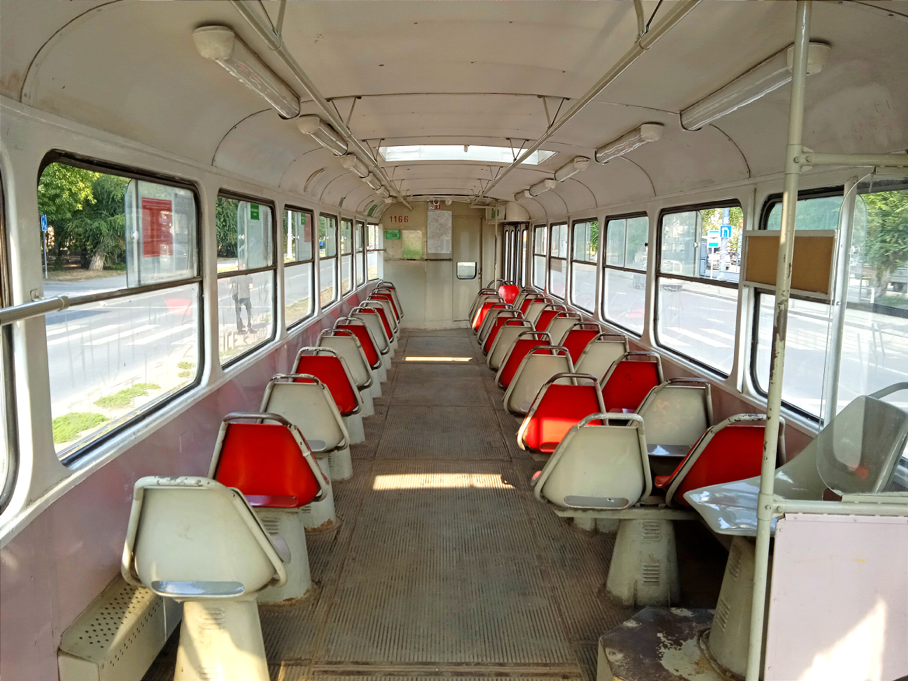 Самара, Tatra T3SU (двухдверная) № 1166