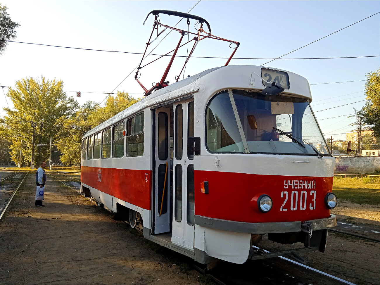 Самара, Tatra T3SU (двухдверная) № 2003