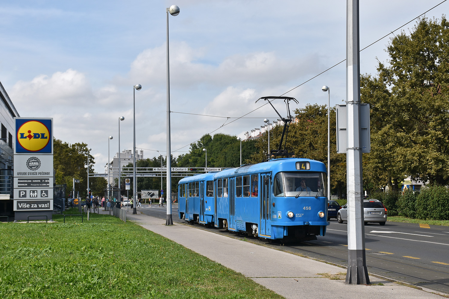 Загреб, Tatra T4YU № 456