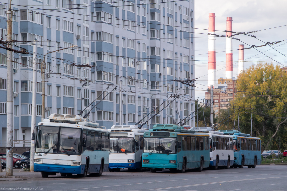 Уфа, БТЗ-52767А № 2055; Уфа, БТЗ-52761Т № 2021