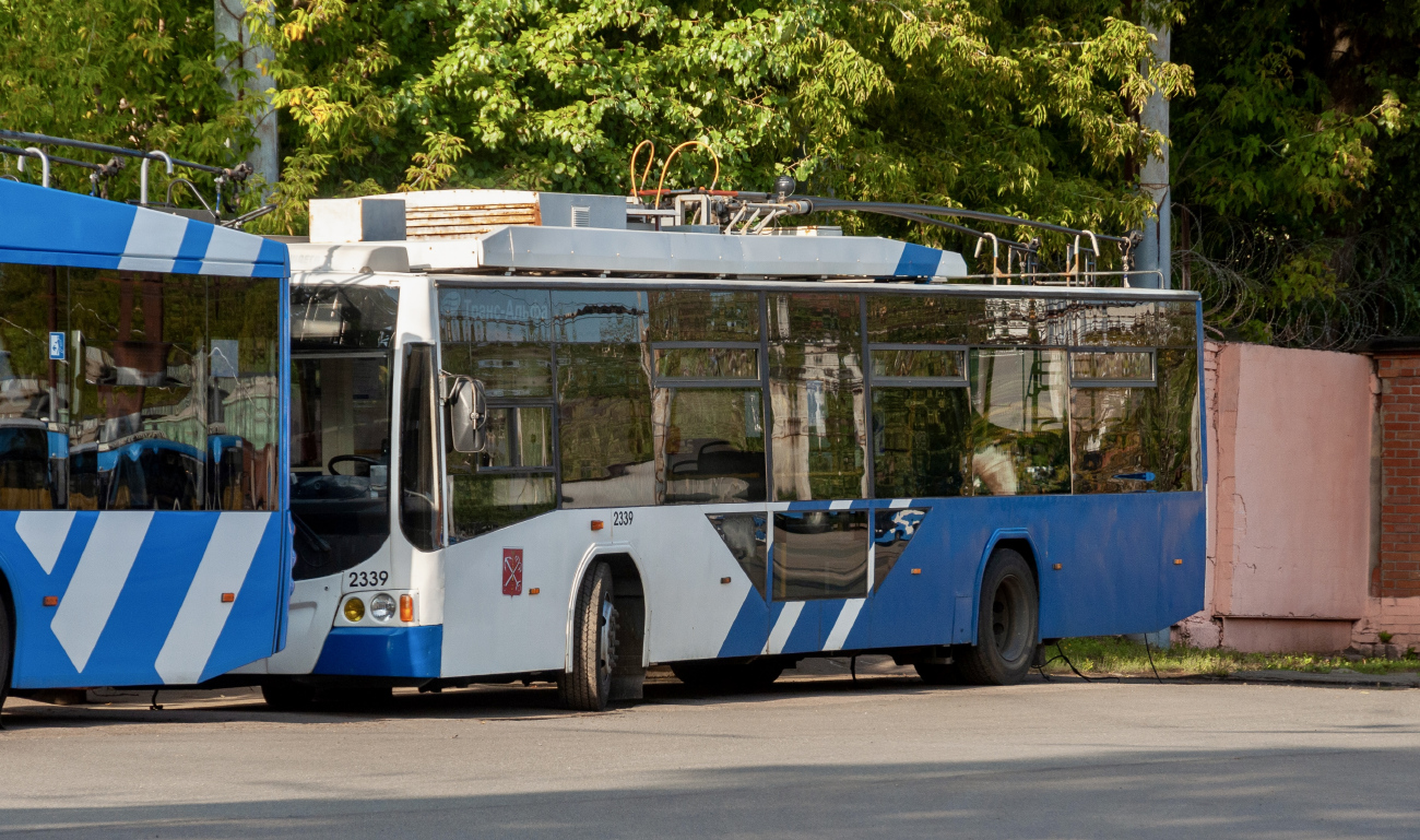 Санкт-Петербург, ВМЗ-5298.01 «Авангард» № 2339; Санкт-Петербург — Троллейбусные парки