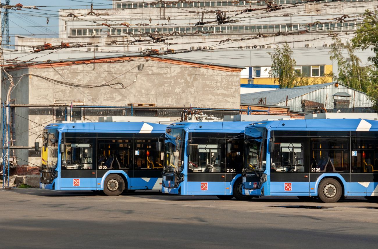 Санкт-Петербург — Троллейбусные парки