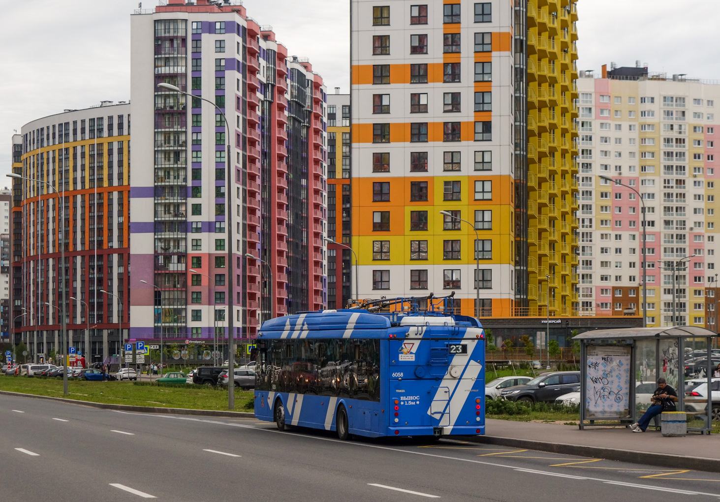 Санкт-Петербург, Тролза-5265.08 «Мегаполис» № 6058