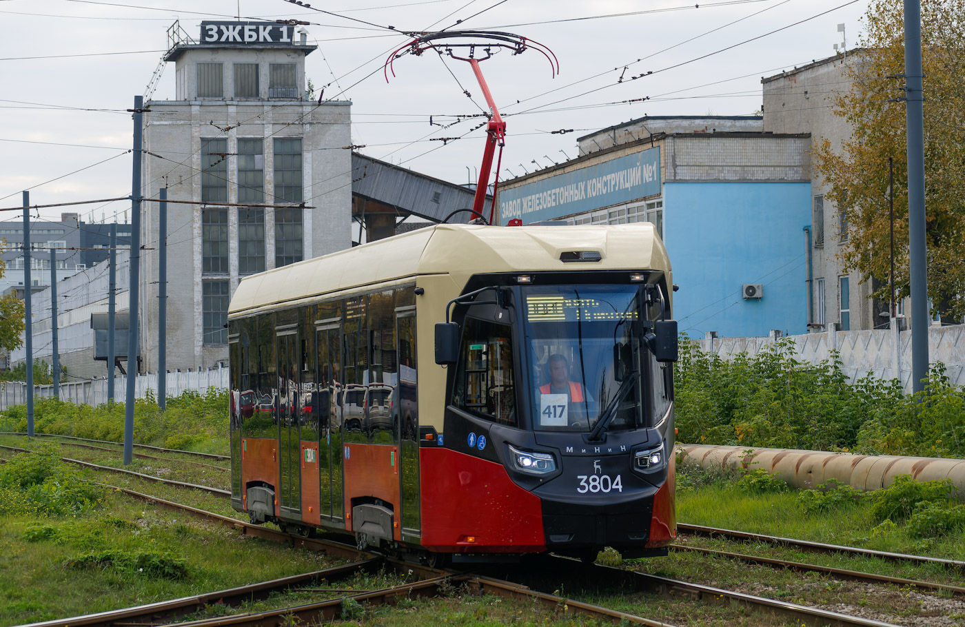 Nizhny Novgorod, BKM T811 "MiNiN" č. 3804